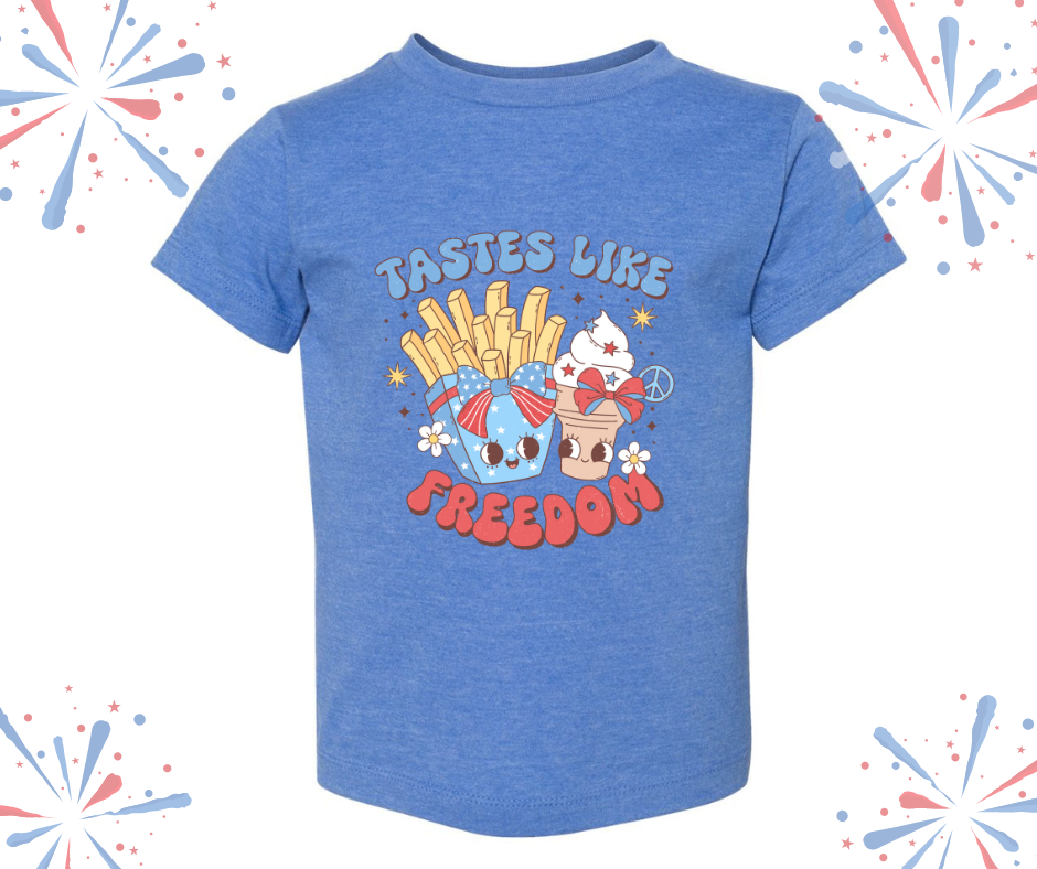 Tastes like freedom-Toddler t shirt