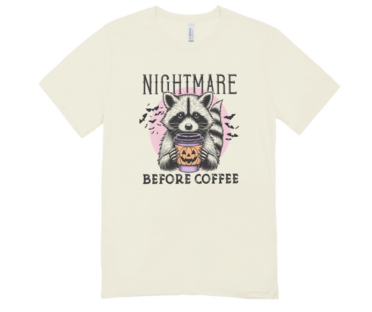 Racoon Nightmare Before Coffee