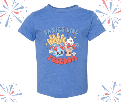 Tastes like freedom-Toddler t shirt