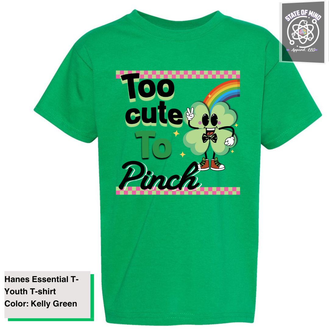 Too Cute To Pinch (for boys)